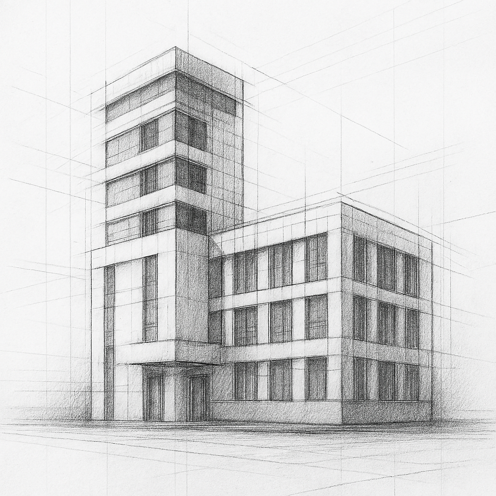 Boceto arquitectónico